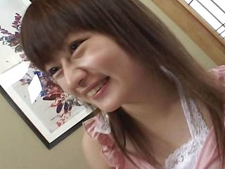 Cute little Japanese wife blows him and then gets bent over with a facial