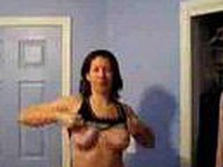 stripping wife