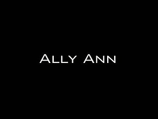 Ally Ann Enjoys Massage but Ramrod Between Her Feet Greater amount